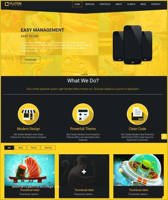 Free Website Template Code Of 35 Free PHP Website Templates & themes