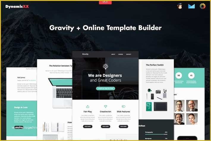 Free Website Template Editor Of Download Website Templates Envato Elements