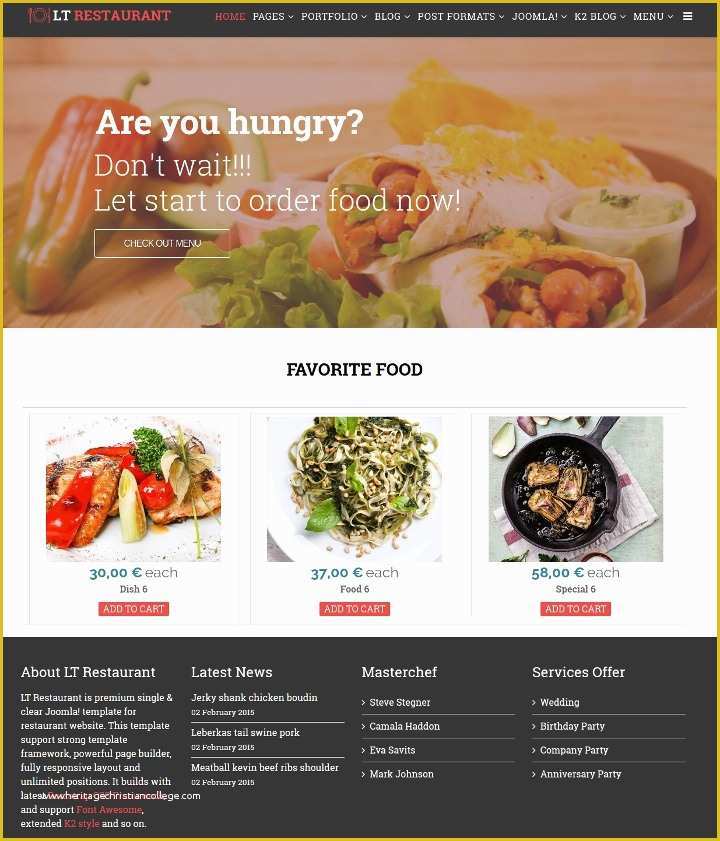 Free Website Template for Online Food ordering Of 17 Line Food ordering & Delivery Website Templates