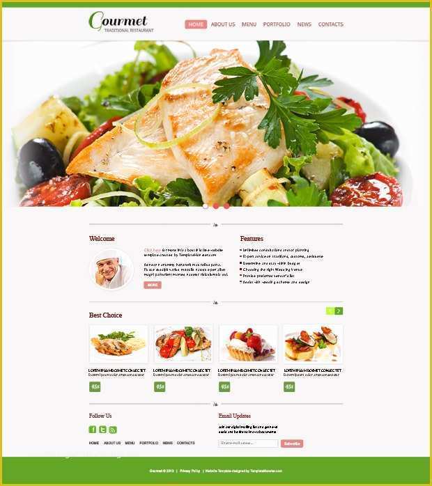 Free Website Template for Online Food ordering Of 45 Fresh and Free HTML5 and Css3 Templates You Should See