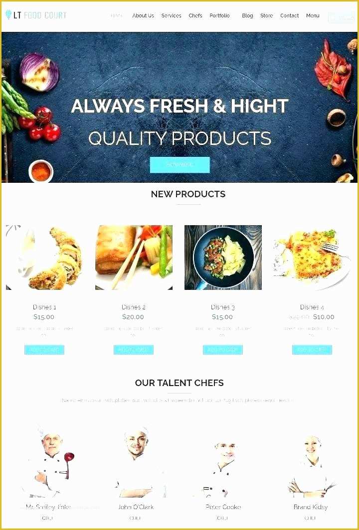 Free Website Template for Online Food ordering Of Restaurant order Template – Radioretail