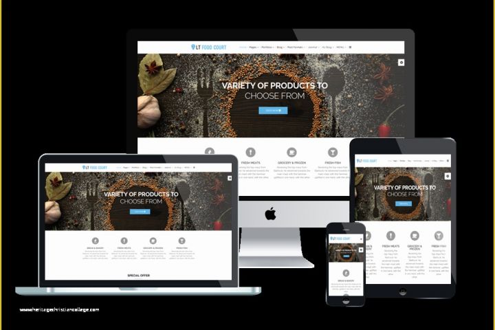 Free Website Template for Online Food ordering Of top Best Free Restaurant Website Templates for Joomla 2018