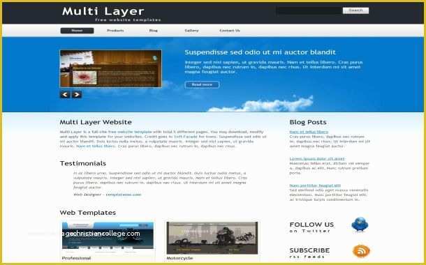 Free Website Templates Download HTML and Css and Jquery Of Collection Of Free Web2 0 Templates and themes