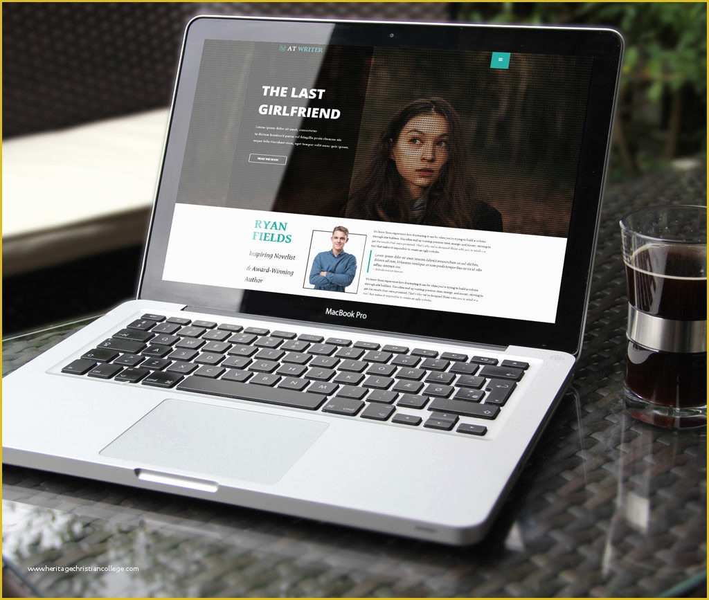 Free Website Templates for Writers Of at Writer – Free Responsive Writer Website Templates