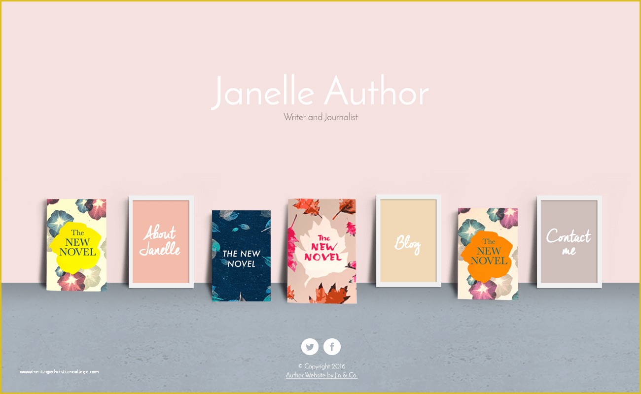 Free Website Templates for Writers Of What Librarians Look for In Author Websites Part 2 by