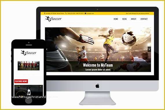 Free Website Templates HTML5 Of Zsoccer Free Responsive HTML5 Template Zerotheme