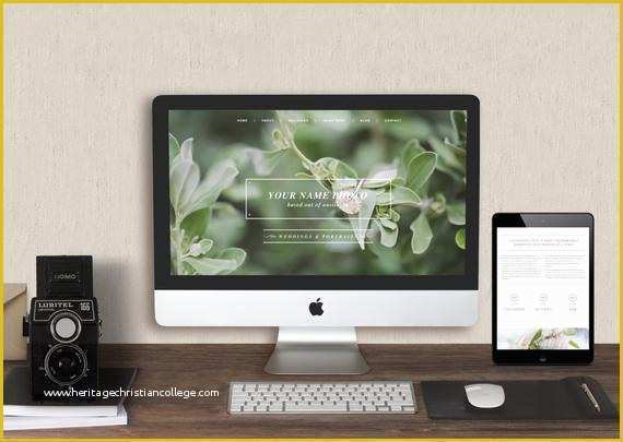 Free Website Templates Squarespace Of Grapher Squarespace Template Premade Branding Kit