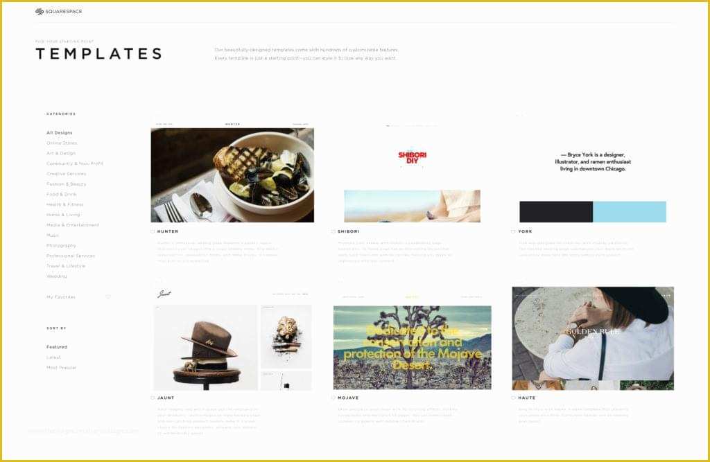 Free Website Templates Squarespace Of How to Create A Beautiful Portfolio Website with