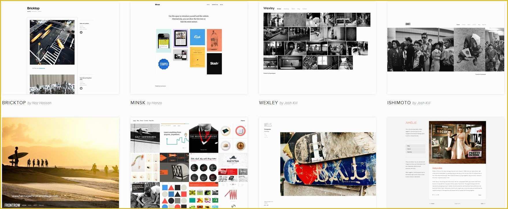 Free Website Templates Squarespace Of Squarespace Review