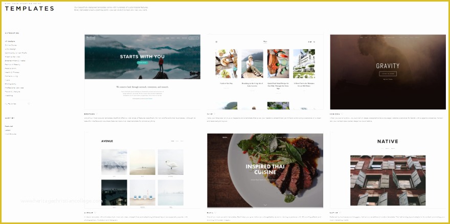 Free Website Templates Squarespace Of Wordpress Alternatives to Squarespace Features