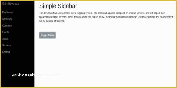 Free Website Templates with Sidebar Menu Of 21 Free Bootstrap 4 themes &amp; Template﻿s