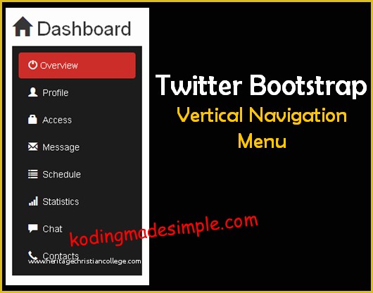 Free Website Templates with Sidebar Menu Of Bootstrap Sidebar Menu Vertical Menu