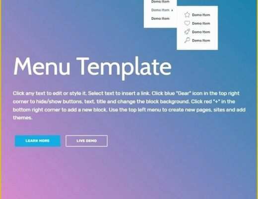 Free Website Templates with Sidebar Menu Of Template with Drop Down Menu Find the Best Stylish