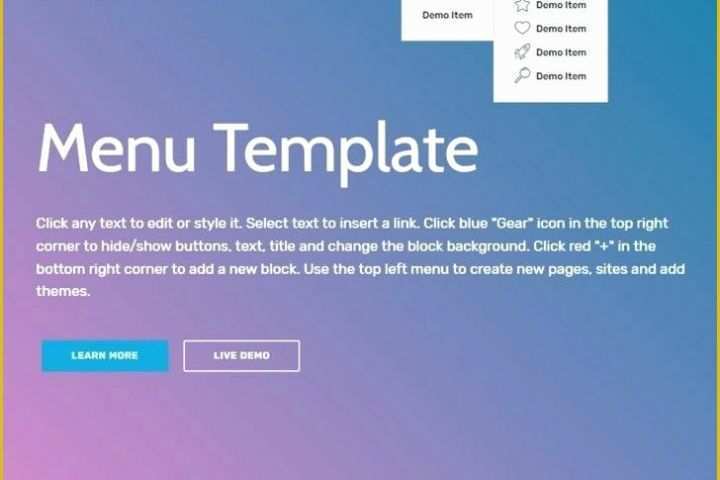 Free Website Templates with Sidebar Menu Of Template with Drop Down Menu Find the Best Stylish