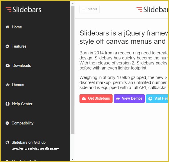 Free Website Templates with Sidebar Menu Of top 10 Best Slide Sidebar Menu Drawer Javascript and