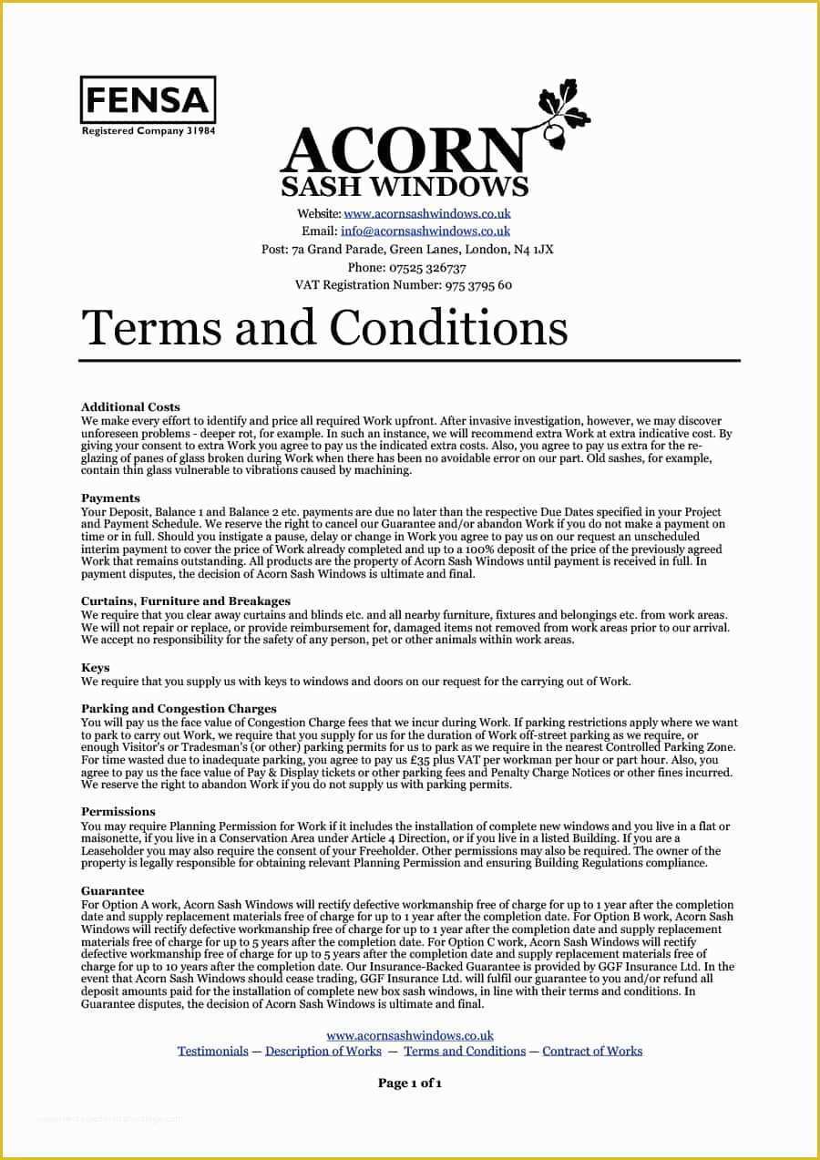 Free Website Terms and Conditions Template Usa Of 40 Free Terms and Conditions Templates for Any Website