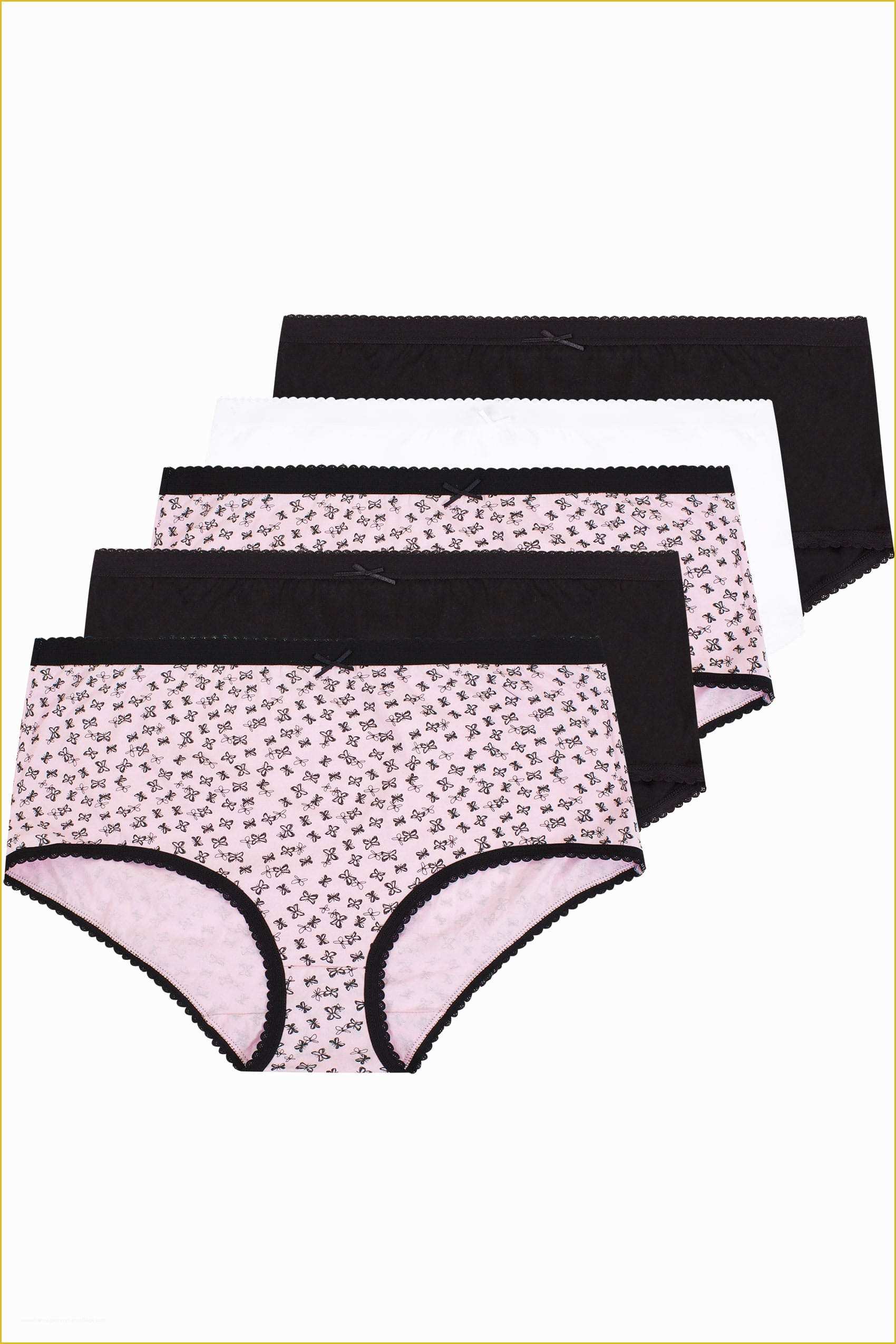 Free Website Terms and Conditions Template Usa Of Lot De 5 Culottes Noir Rose &amp; Blanc Papillons Taille 44 à 64