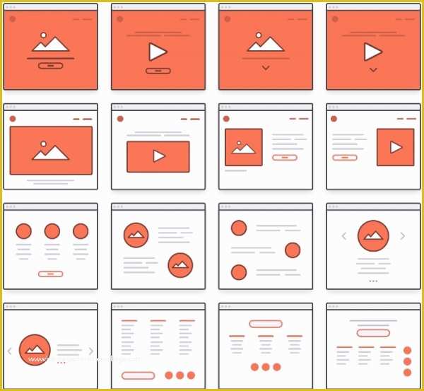 Free Website Wireframe Templates Of 21 Free Wireframe Templates