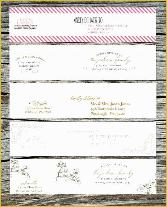 Free Wedding Address Label Templates Of 10 Free Wedding Return Address Label Templates