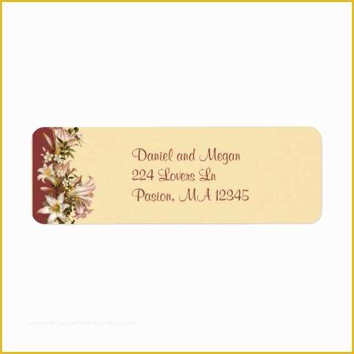 Free Wedding Address Label Templates Of Looking for Answers About Avery Wedding Elegant Swirls Tag