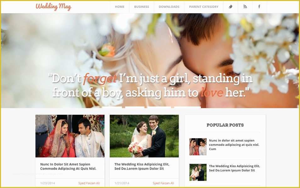 Free Wedding Blogger Templates Of 200 Best Free Responsive Blogger Templates