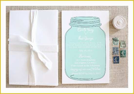 Free Wedding Blogger Templates Of Free Mason Jar Wedding Invitation Printable Templates