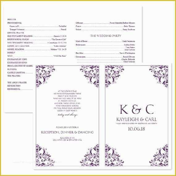 Free Wedding Blogger Templates Of Free Wedding Program Template S Word Thundertodayiu Over