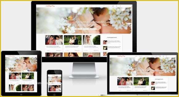 Free Wedding Blogger Templates Of Wedding Mag Responsive Blogger Template 2014 Free Download