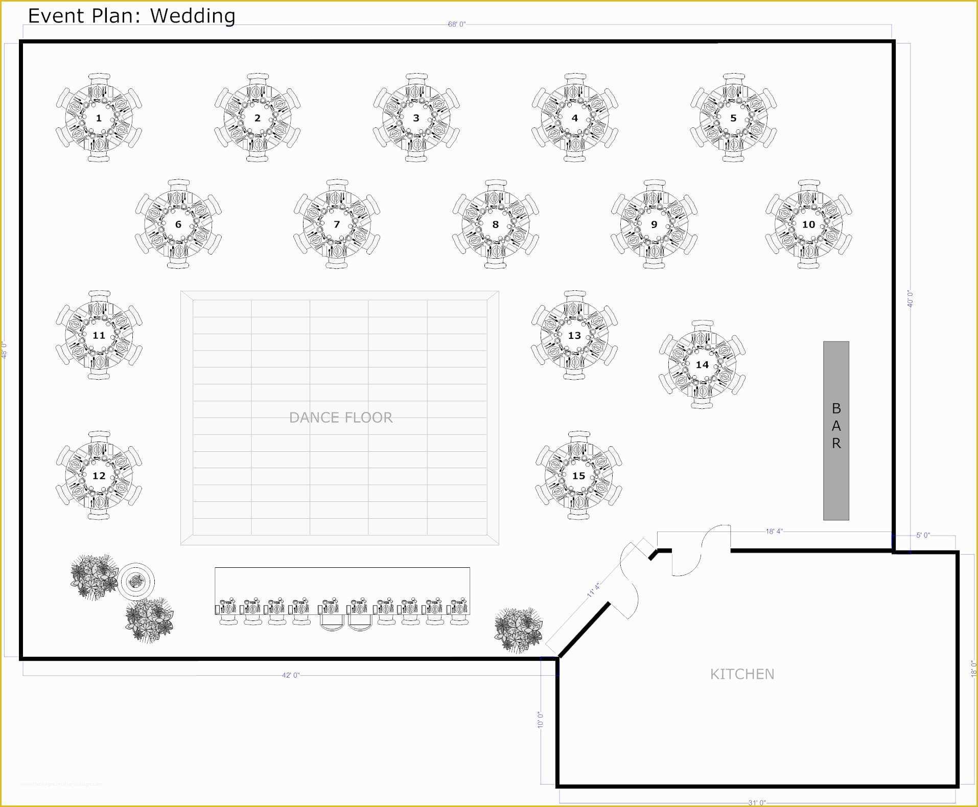 Free Wedding Floor Plan Template Of 30 Of event Table Layout Template
