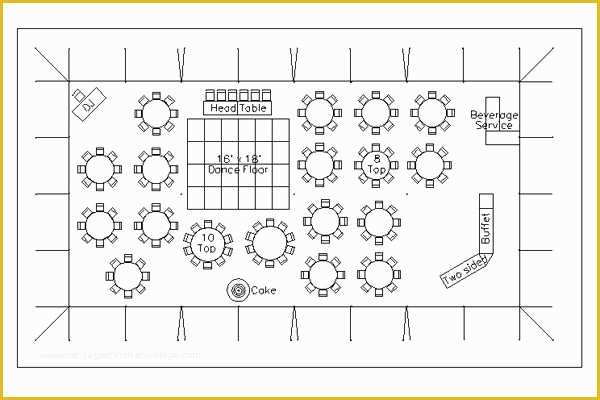 Free Wedding Floor Plan Template Of Wedding Reception Layout On Pinterest