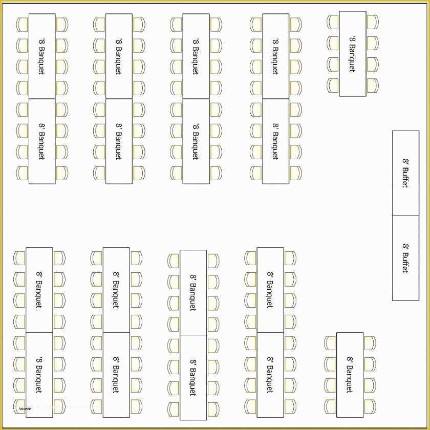 Wedding Reception Table Layout Template Dares