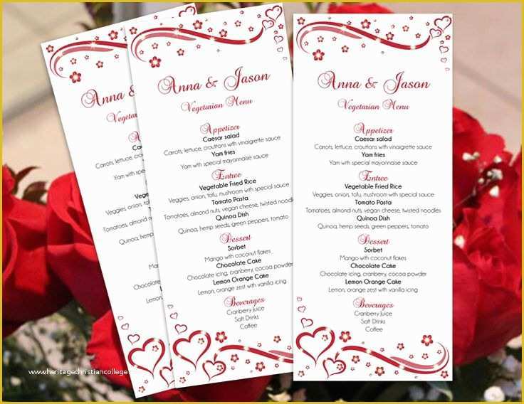 Free Wedding Menu Templates for Microsoft Word Of Best 25 Wedding Menu Template Ideas On Pinterest