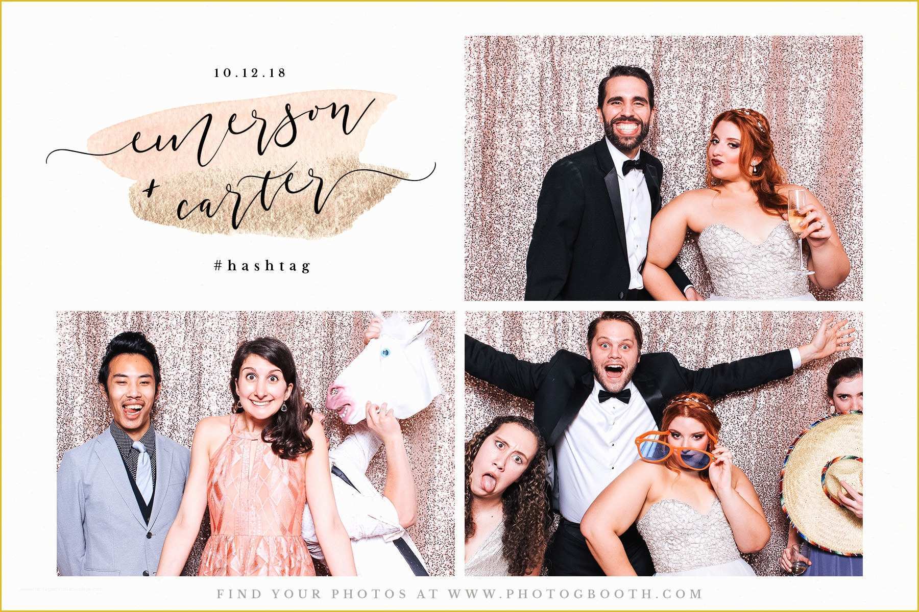 Free Wedding Photo Booth Templates Of 4x6 Horizontal A42 Sample