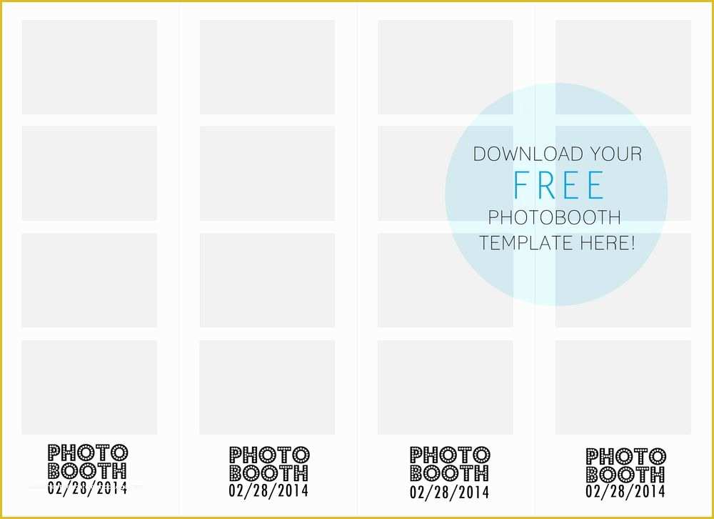 Free Wedding Photo Booth Templates Of Diy Photo Booth Diy