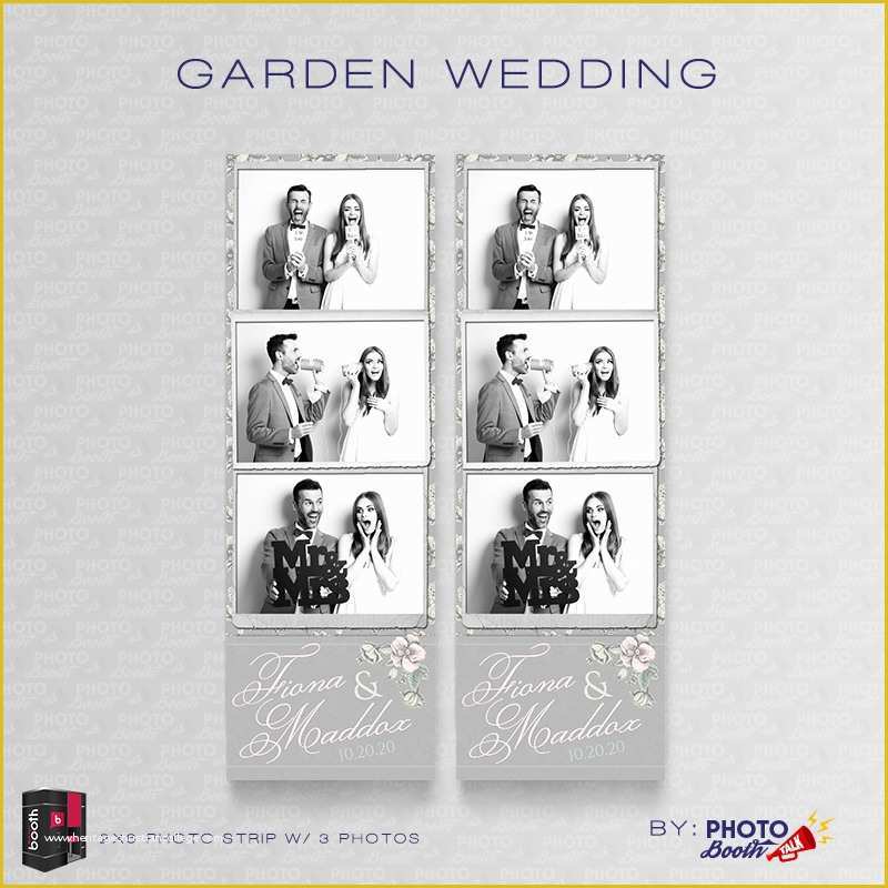 Free Wedding Photo Booth Templates Of Garden Wedding – for Darkroom Booth