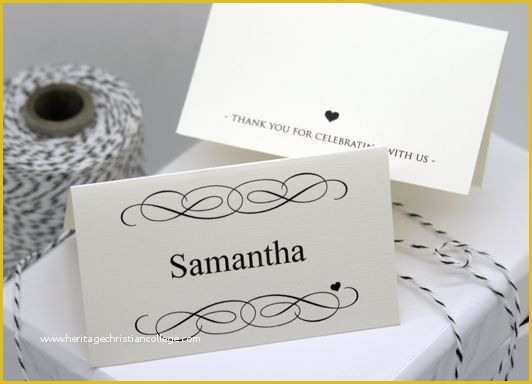 Free Wedding Place Card Template Of Free Diy Printable Place Card Template and Tutorial