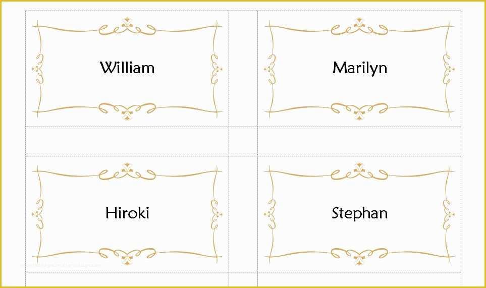 Free Wedding Place Card Template Of Patible With Avery Place Card Free Wedding Place Card Template Of Patible With Avery Place Card