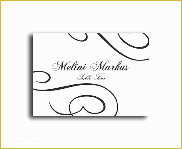 Free Wedding Place Card Template Of Place Cards Wedding Place Card Template Diy Editable
