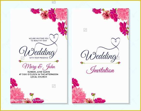 Free Wedding Postcard Template Of Wedding Card Template – 91 Free Printable Word Pdf Psd
