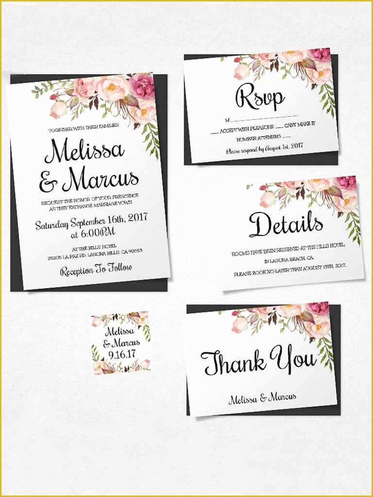 Free Wedding Printables Templates Of 16 Printable Wedding Invitation Templates You Can Diy