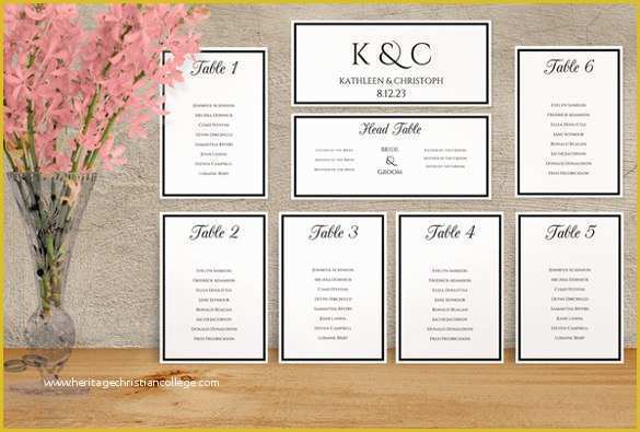 Free Wedding Reception Seating Chart Template Of 40 Psd Wedding Templates Free Psd format Download