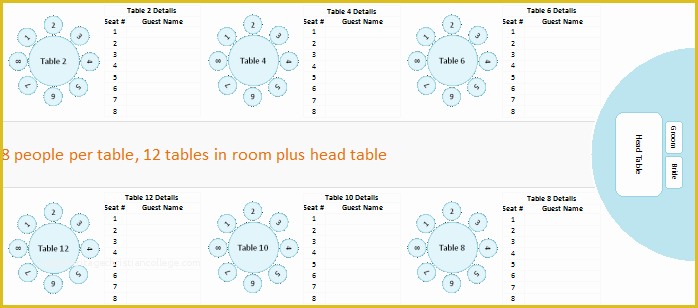 Free Wedding Reception Seating Chart Template Of 7 Best Of Wedding Reception Printable Templates