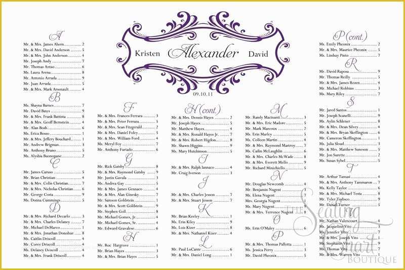 Free Wedding Reception Seating Chart Template Of Printable Wedding Reception Seating Chart Template Uma