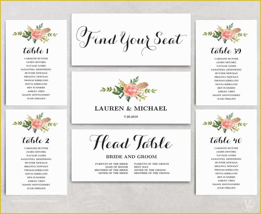 Free Wedding Reception Seating Chart Template Of Search Results for “wedding Seating Chart Template