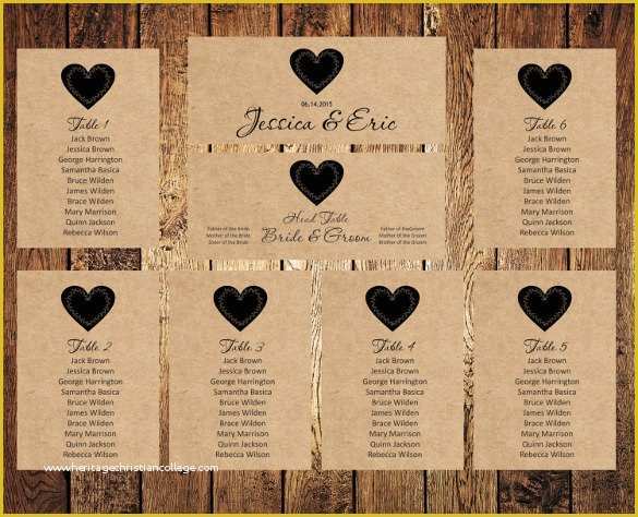 Free Wedding Reception Seating Chart Template Of Seating Chart Template