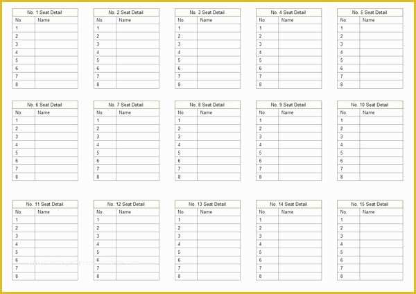 Free Wedding Reception Seating Chart Template Of Wedding Reception Seating Chart Template Round Tables