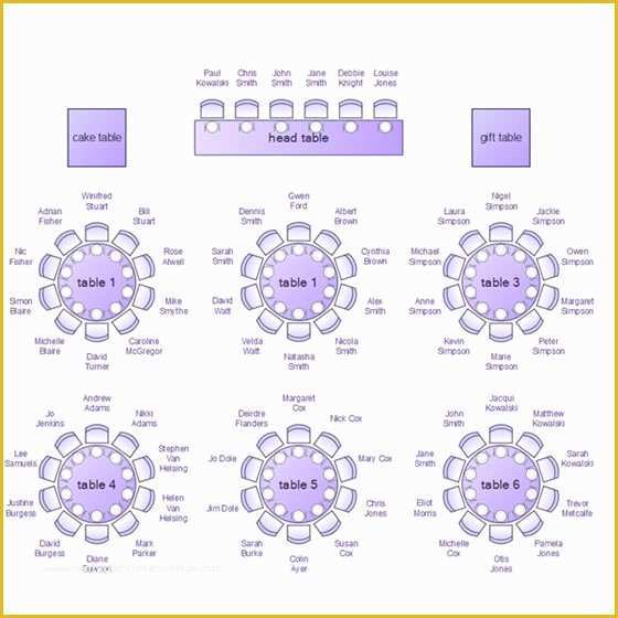 Free Wedding Seating Chart Template Excel Of Eu Faço A Festa