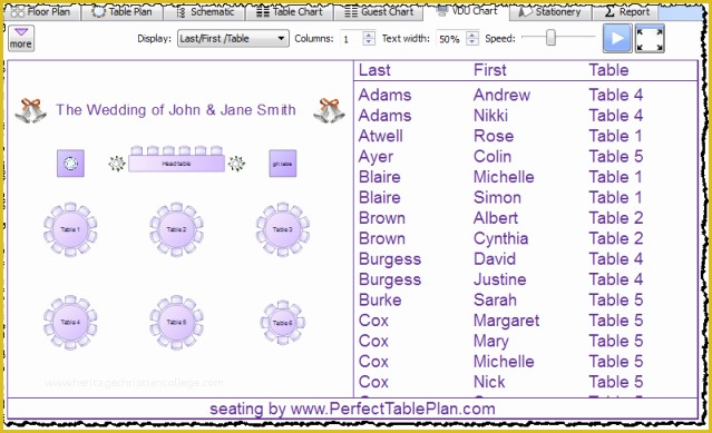 Free Wedding Seating Chart Template Excel Of Perfecttableplan V5 Improvements