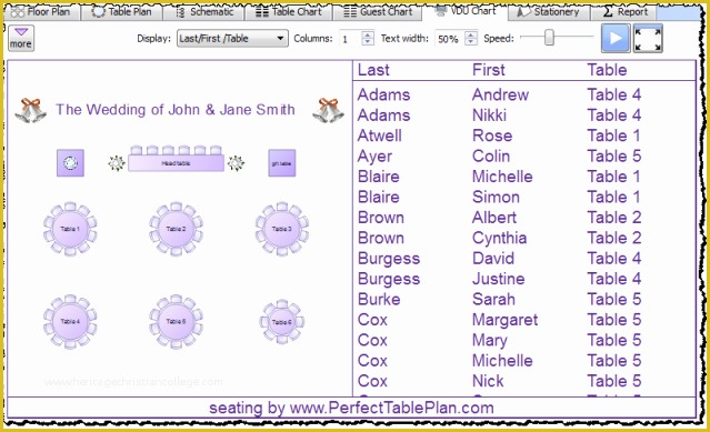 Free Wedding Seating Chart Template Excel Of Perfecttableplan V5 Improvements