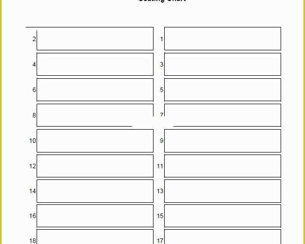 Free Wedding Seating Chart Template Excel Of Sample Seating Chart Template 16 Free Documents In Pdf